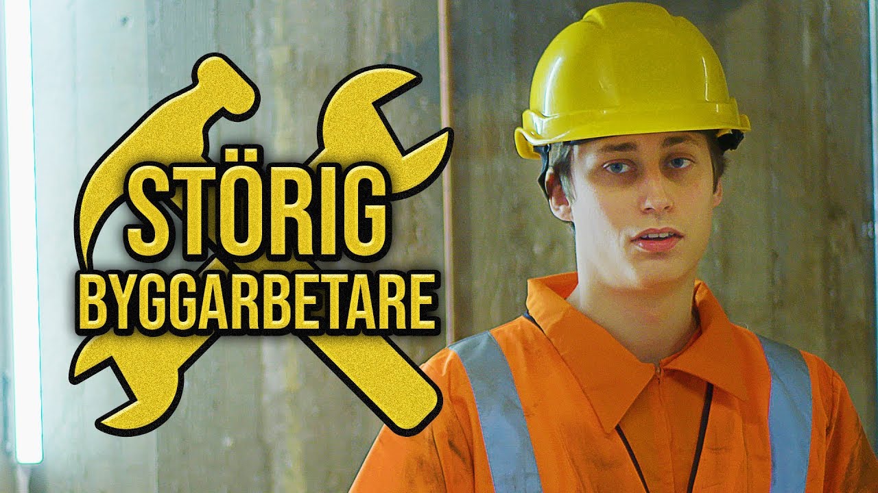 STÖRIG BYGGARBETARE