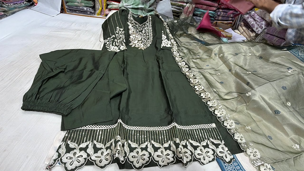 chickpet Bangalore wholesale designer Kurti sets||Single piece courier available