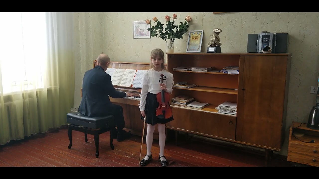 Ілляшенко Іванна. Фрідріх Зейц. Концерт для скрипки №1 G-dur I-II-III ч. О. Зноско-Боровський. Галоп