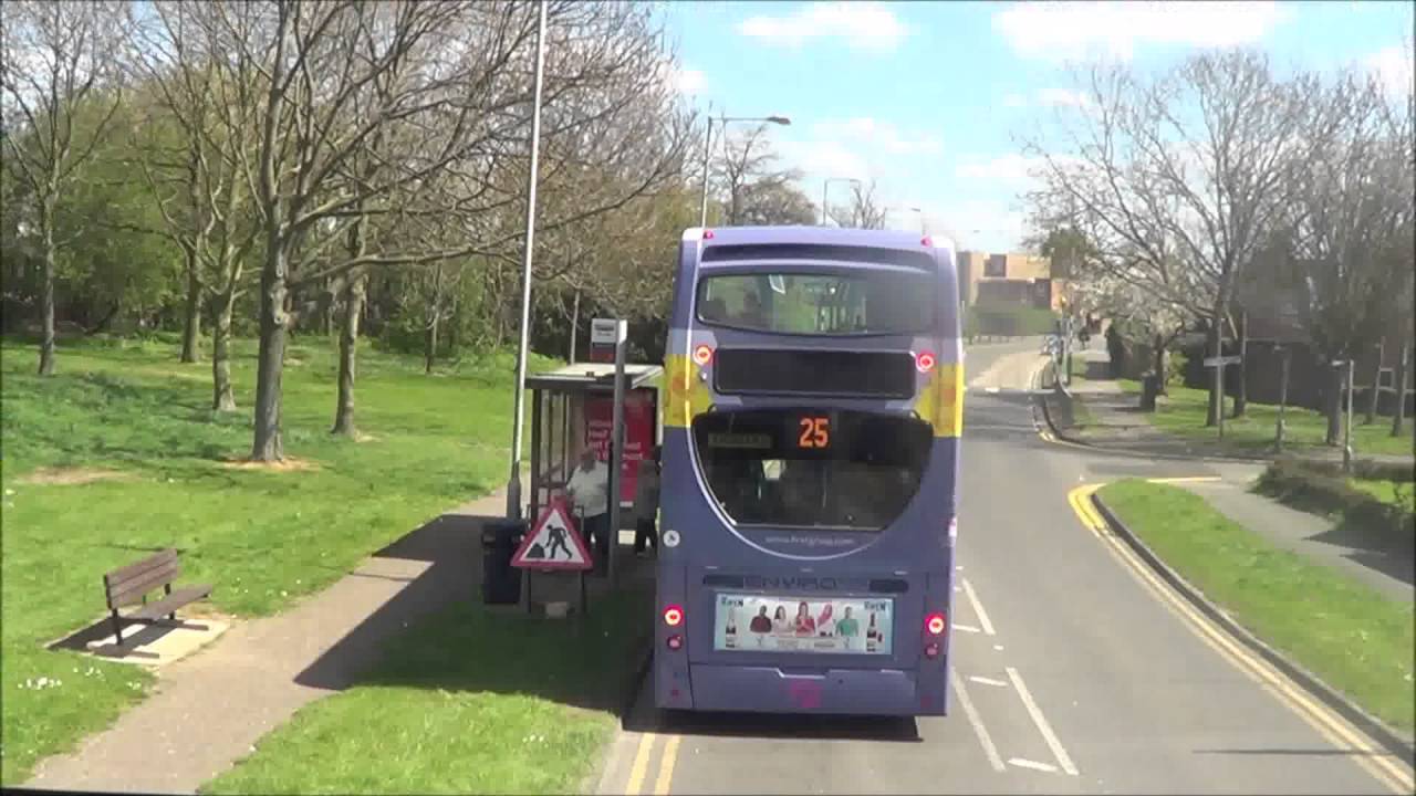 Route 5 Bus Basildon Bus Station to Pitsea Tesco (Fast Journey)