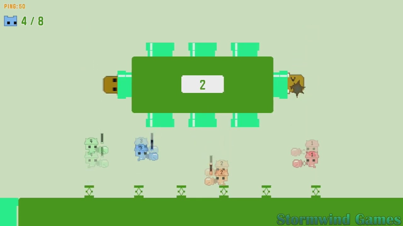 Piko Park 2 - Playthrough Part 14 - World 14 (4 players)