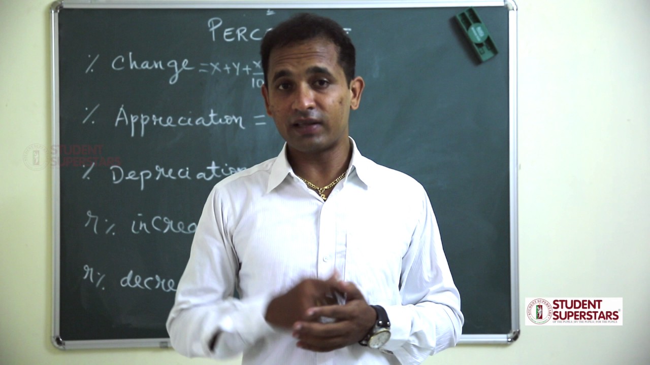 Episode 1 - Problems on Percentage - Concept Video - Infrosoft Aptitude 2017