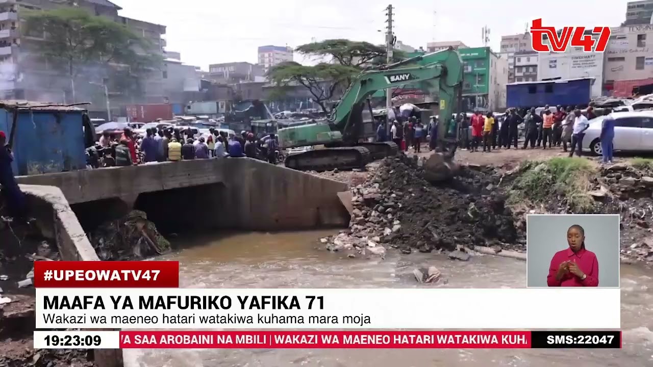 Vifo vya mafuriko vyafikia watu sabini na mmoja nchini Kenya