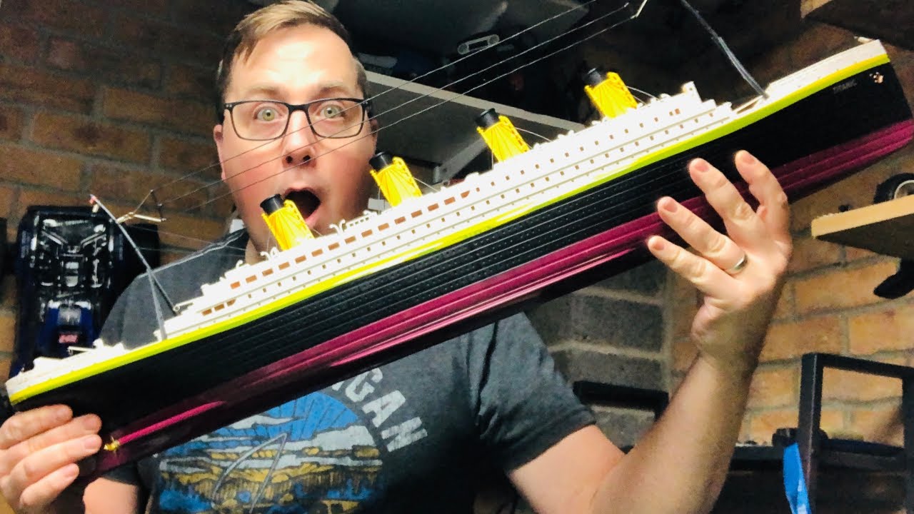 $150 RC Titanic! RTR, Fully proportional, 1/325 Scale NQD757