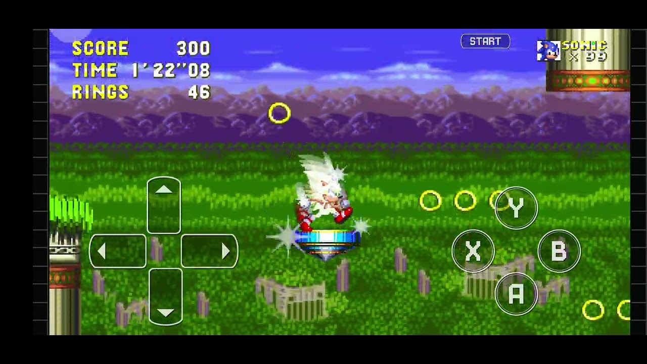 Gameplay: Marble Garden Zone Act 1