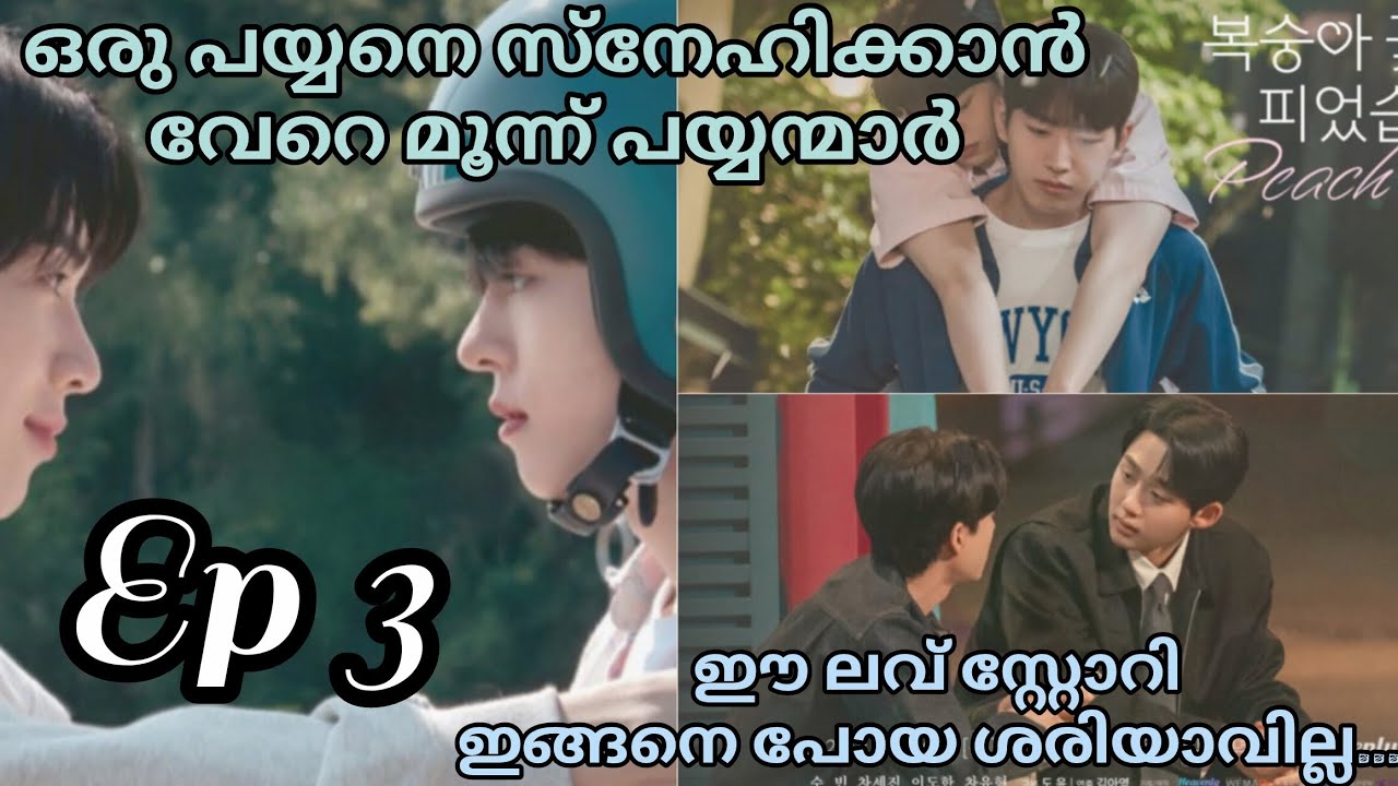 Peach trap ep:3 malayalam explanation/ bl explainer fujoshi 