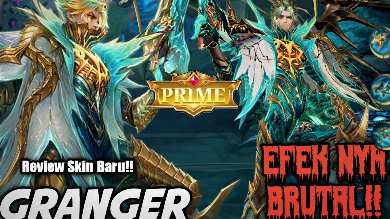 REVIEW SKIN GRANGER COSMIC FINALITY!!! EFEK NYA BRUTAL SERASA SKIN LEGEND😱 - Mobile Legends 
