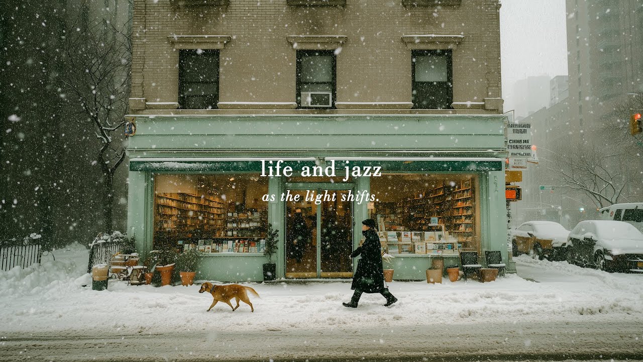 [playlist] Snowfall City Jazz — life, still moving | 16 Vocal Jazz Tracks + Bonus