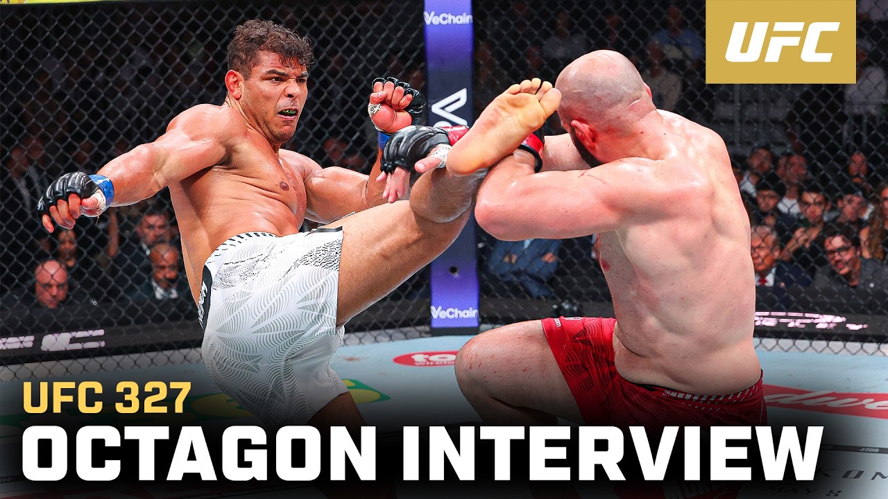 Интервью Пауло Косты в октагоне | UFC 327