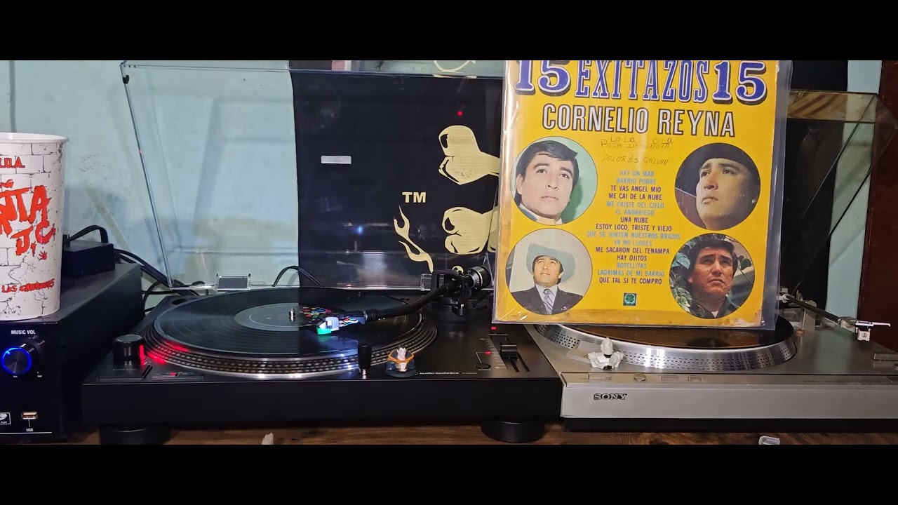 CORNELIO REYNA YA NO LLORES &Aacute;LBUM 15 &Eacute;XITAZOS 1982 EN VINIL 