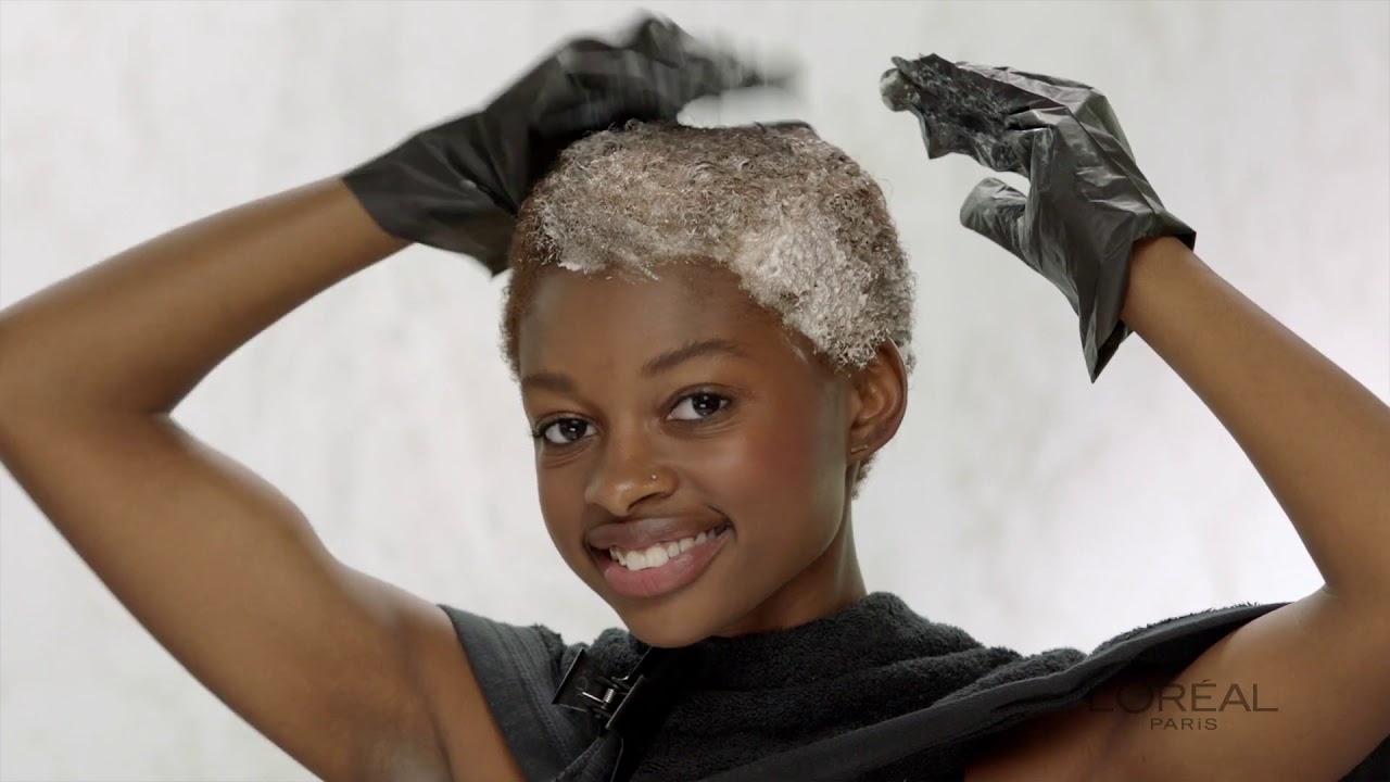 How to Lighten Your Hair at Home featuring Féria Absolute Platinum from L'Oréal Paris