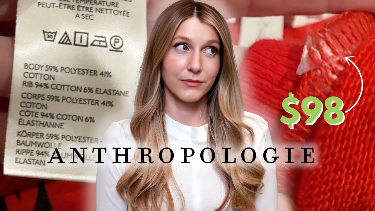 Looking for ONLY High Quality Clothing At Anthropologie - At These Price Points I Expect Better 🤨