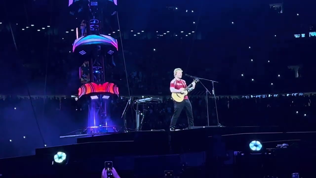 Ed Sheeran - Shape of You Live @ Budapest, Hungary +–=÷x Tour | Puskás Aréna