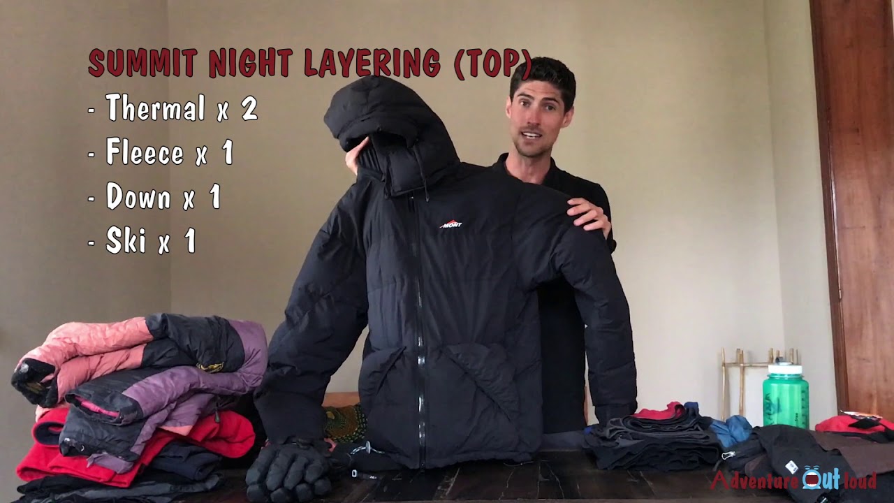 Kilimanjaro Packing
