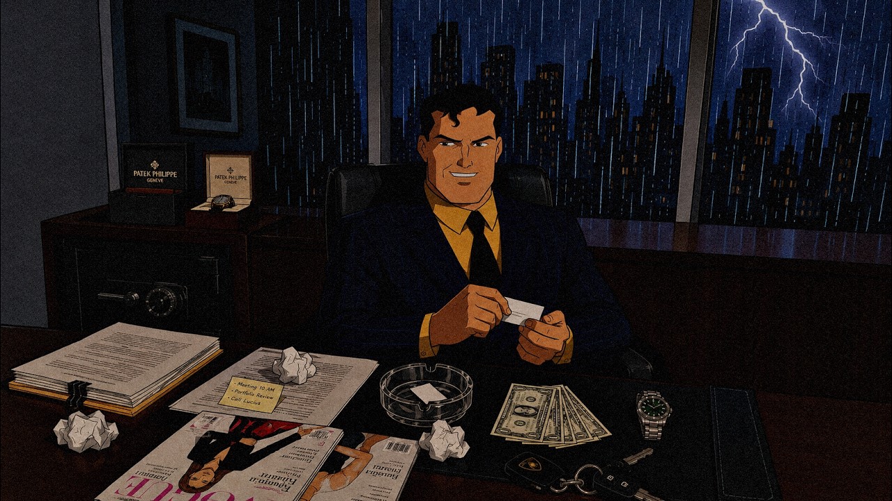 Bruce Wayne, Man of Business: 90s Corporate Vibe | Noir Jazz Mix