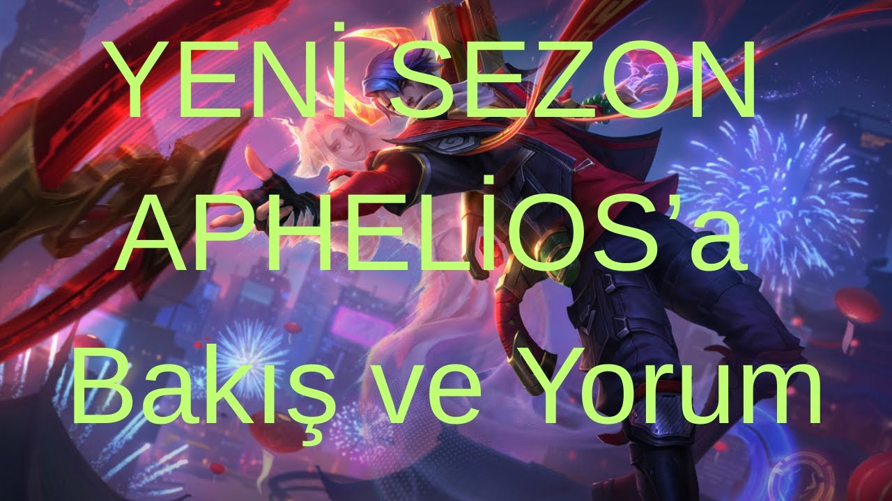 Yeni Sezon S16 Nişancı Gözünden Yorumu-Aphelios