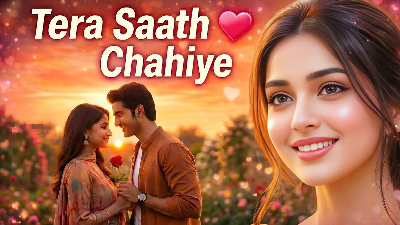 Bas Tera Saath Chahiye ❤️ | Soulful Romantic Love Song | Heart Touching Hindi Melody