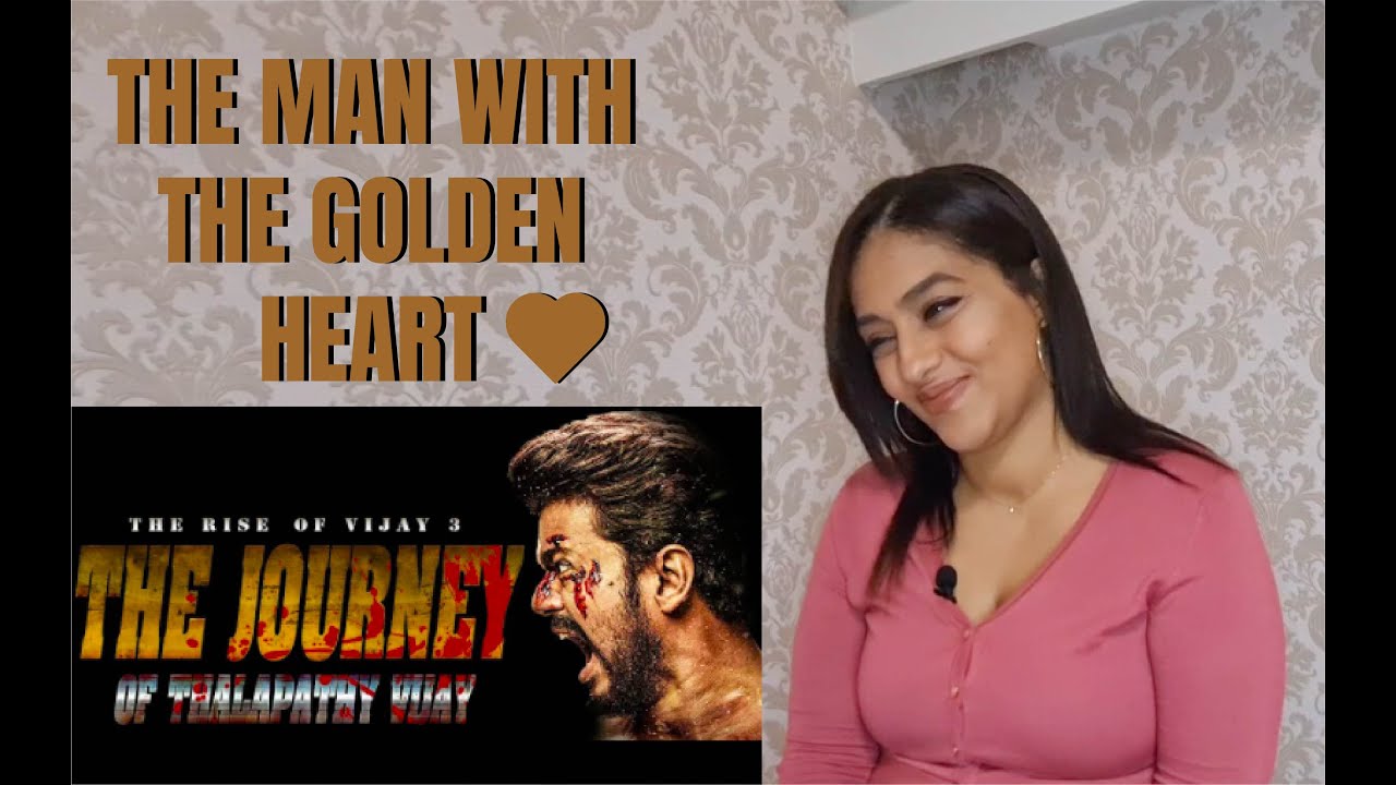 THE JOURNEY OF THALAPATHY VIJAY - MOROCCAN REACTION!!