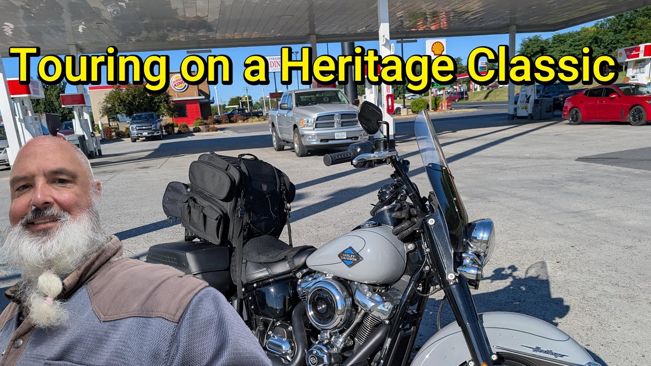 Touring on my 2025 Harley Davidson Heritage Classic Day 1 - The Ride