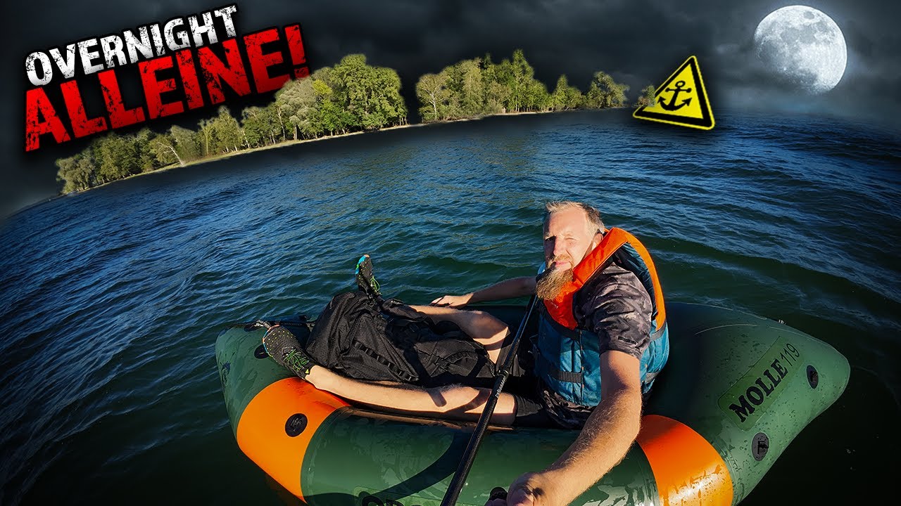 ALLEINE ÜBERNACHTEN AUF EINSAMER INSEL! 👀 SÜDDEUTSCHLAND TOUR 2023 - TEIL 5/8
