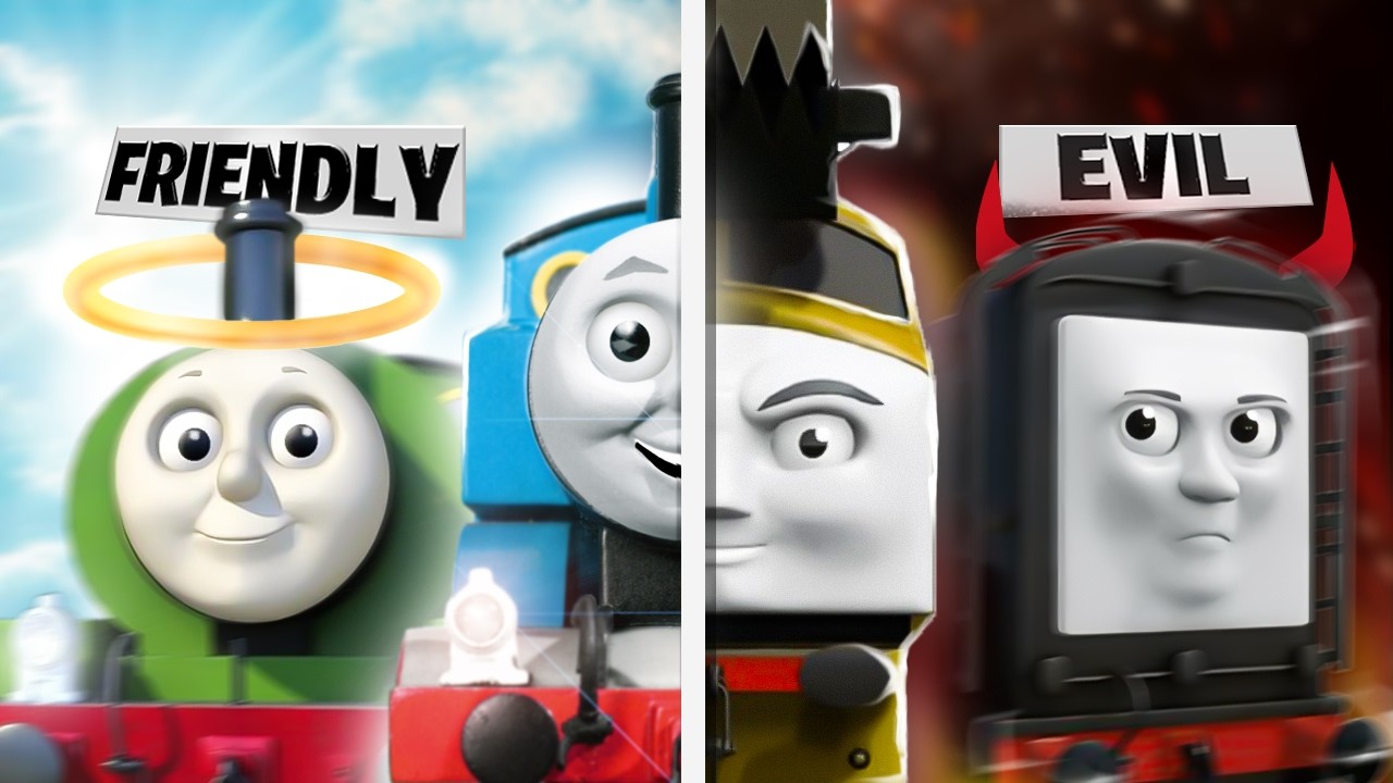 Most Loved vs Most Hated Characters in Thomas & Friends