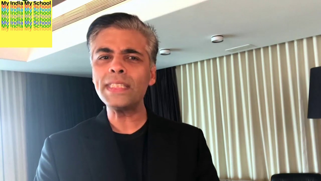 KORAN JOHAR urging to donate I FOR INDIA, DONATE TO CLICK ON THE LINK IN description below