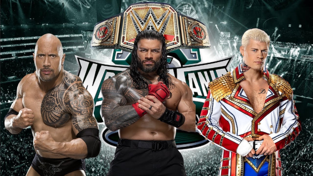 The Rock Vs Roman Reigns Vs Cody Rhodes In WWE2k24