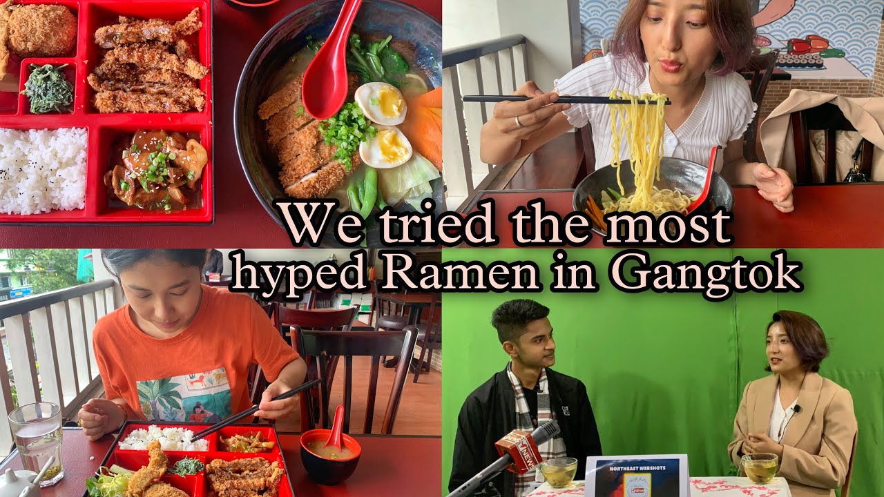 We tried the Most Hyped Ramen in Gangtok 🍜~My first Interview😍~Feeling blessed😇~Sikkim❤️