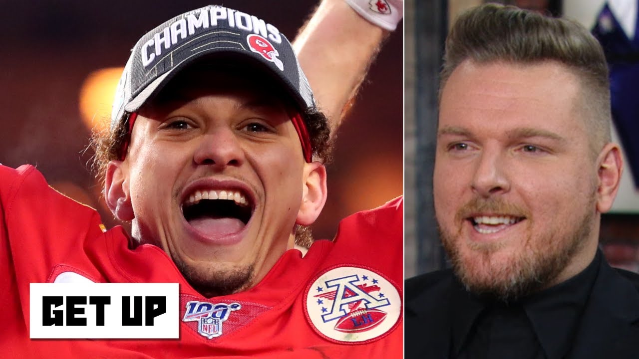 Pat McAfee reacts to Patrick Mahomes taking the Chiefs to the Super Bowl | Get Up