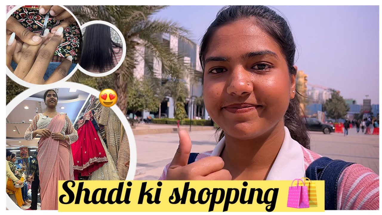 SHADI KI SHOPPING 🛍️ @shivaniahirwar1504 #vlog #youtube 