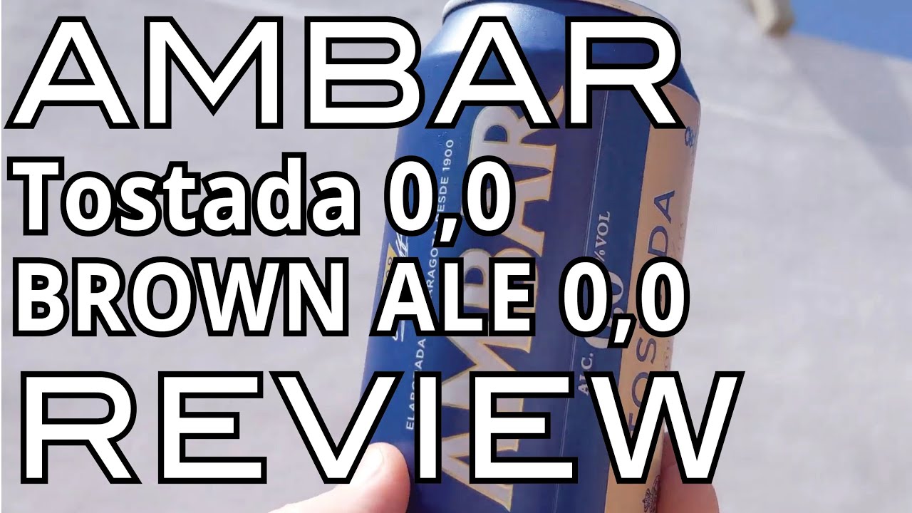 🍺 Ambar Tostada Alcohol Free 0,0% Brown Ale Review | S01E02 ⭐️⭐️