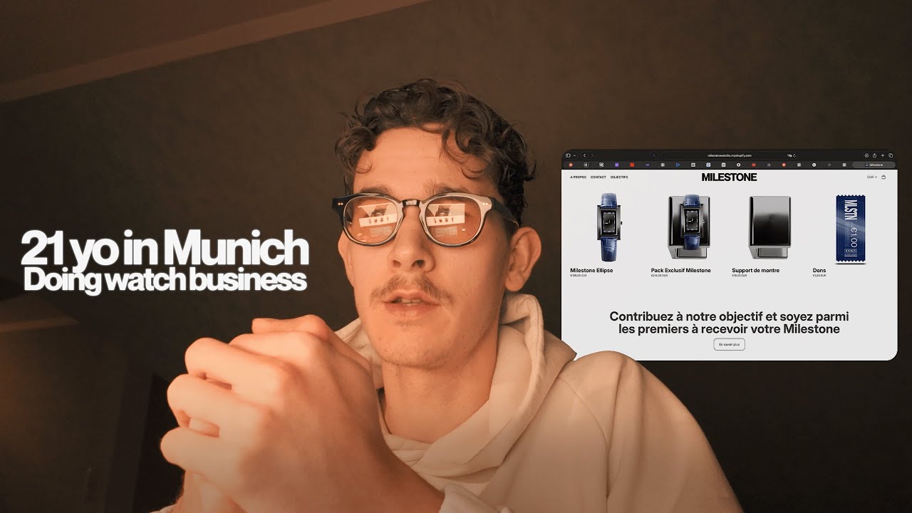 Building My Watch Brand & Growing as a 21yo Founder in Munich
