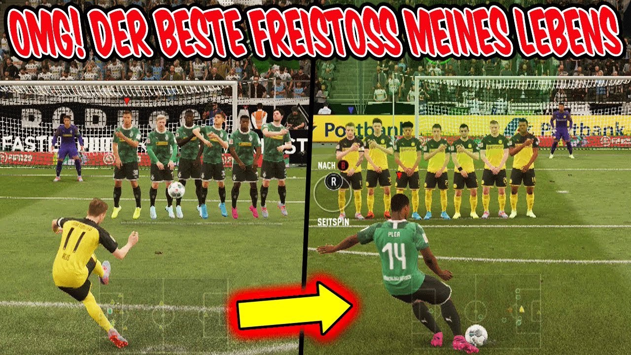 So einen ultra FREISTO&szlig; habt ihr noch nie gesehen! REUS vs GLADBACH Freekick - Fifa 20 Ultimate Team