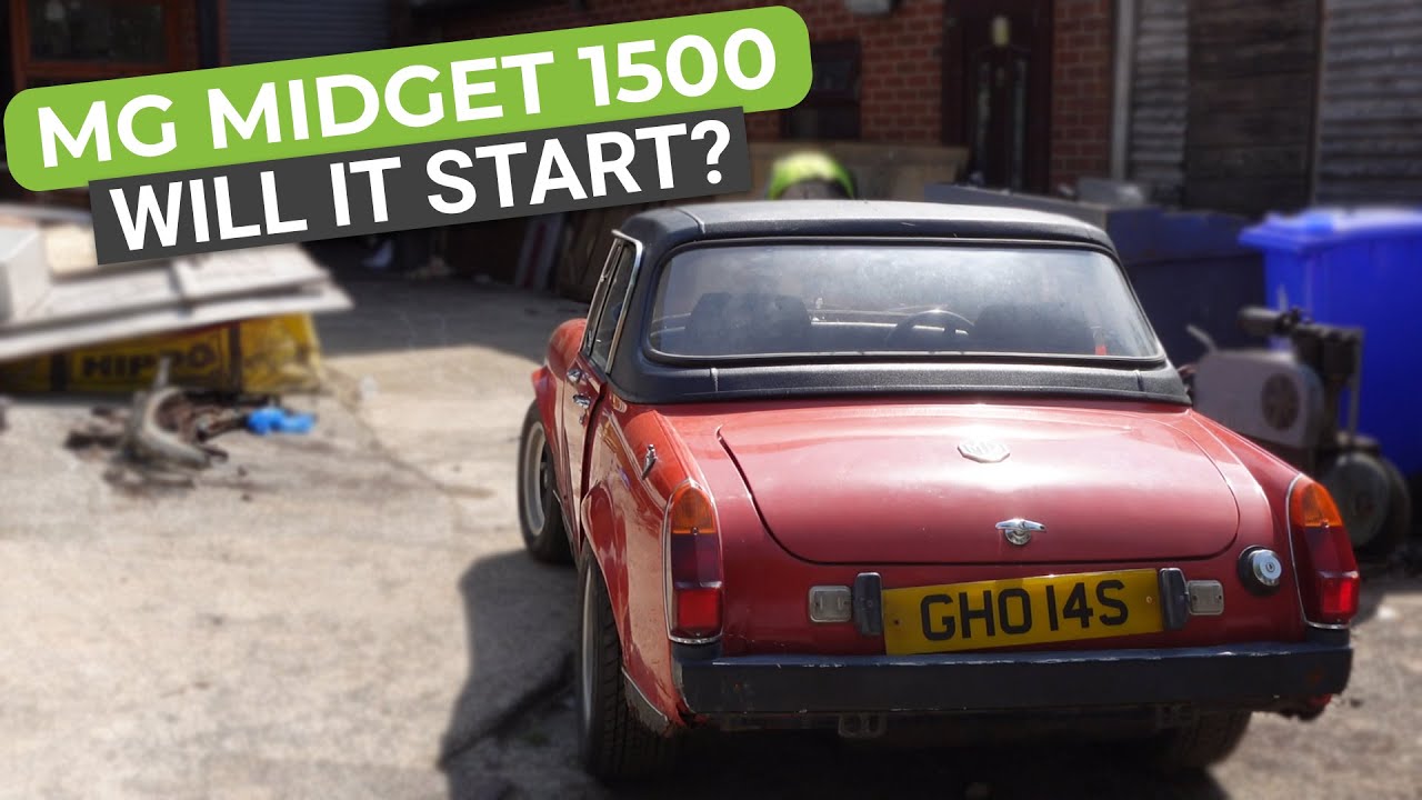 1978 MG MIDGET 1500 - WILL IT START?