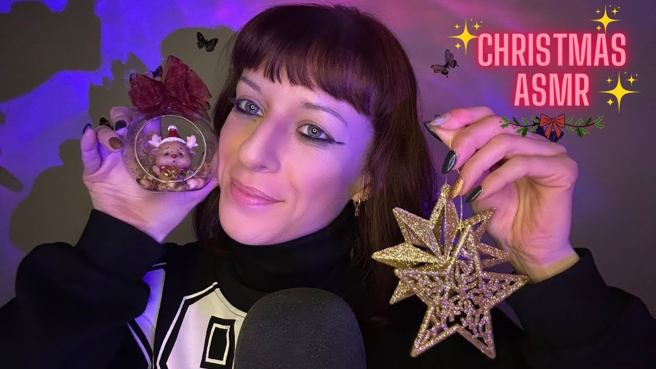 Triggers NATALIZI che ti faranno venire tanto SONNO 🥱 🎅🏻🎄asmr ita