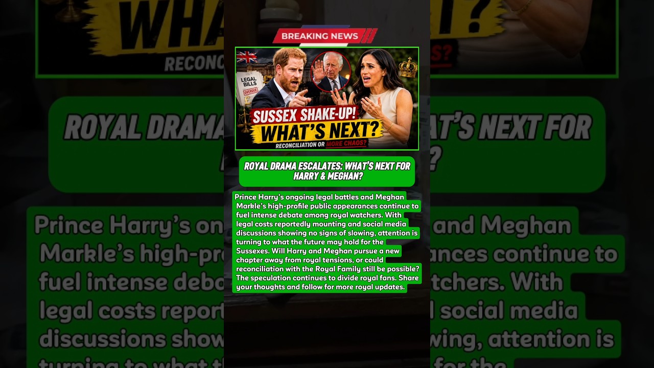 Harry & Meghan Face New Royal Drama as Reconciliation Rumors Heat Up