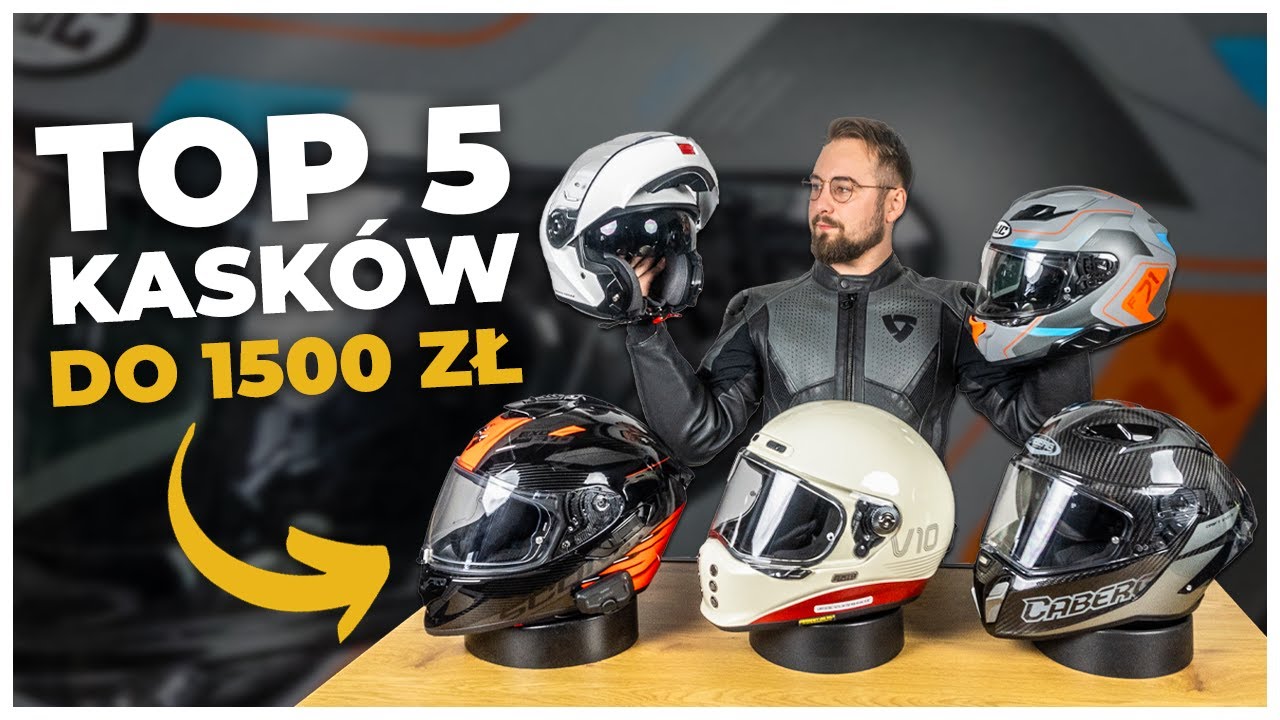 Top 5 kasków z kompozytów za 1500zł!