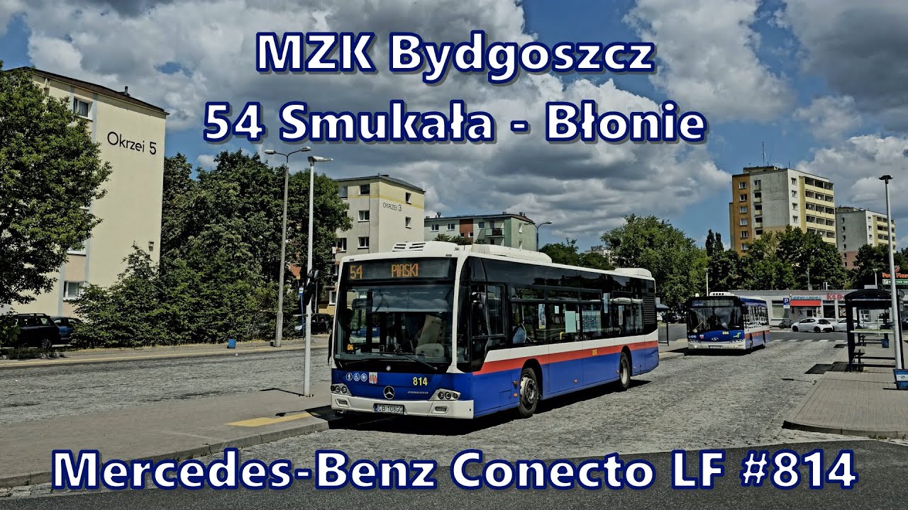 MZK Bydgoszcz - linia 54, Mercedes-Benz Conecto LF #814