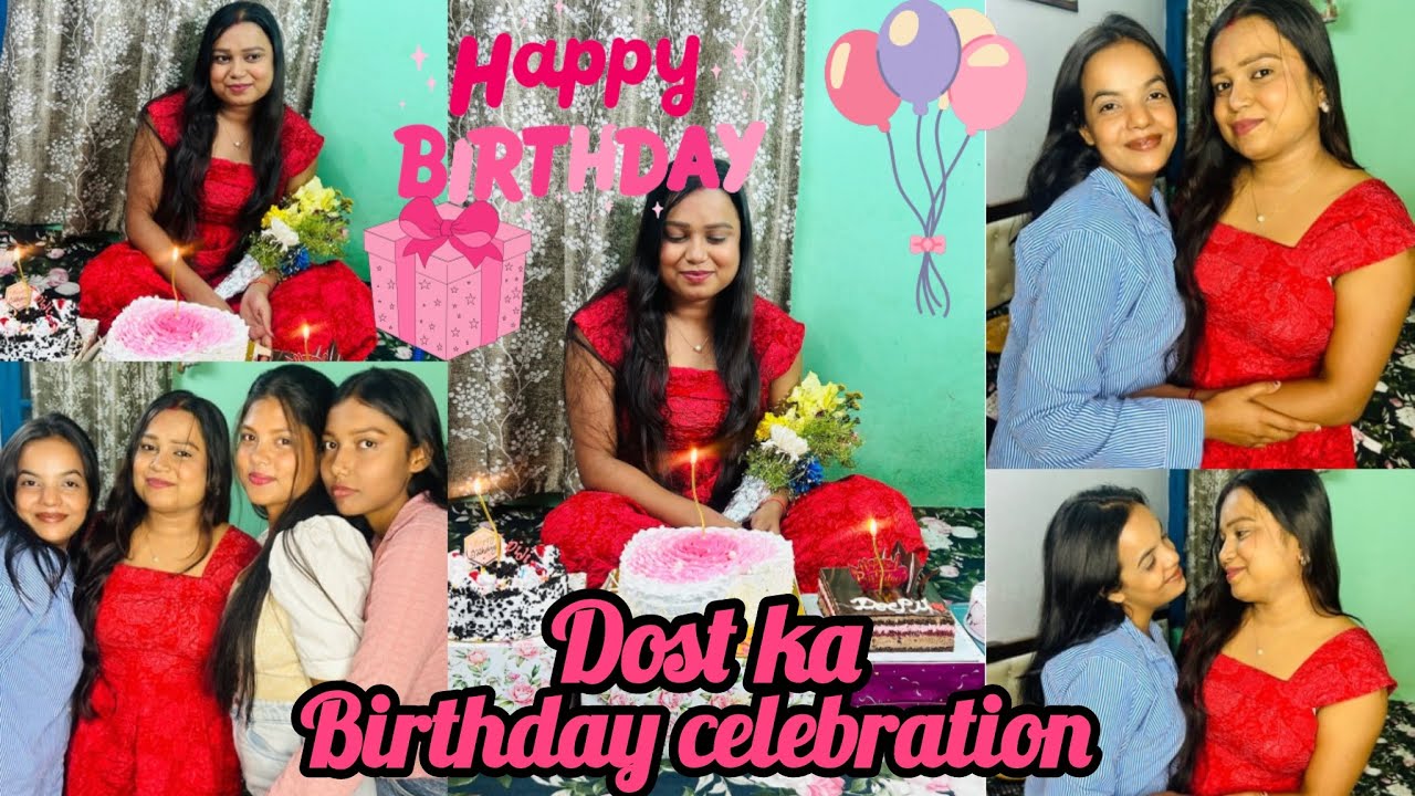 Dost ke Birthday Mein Sab Milke Machaya Dhamaal❤️🎂🥳