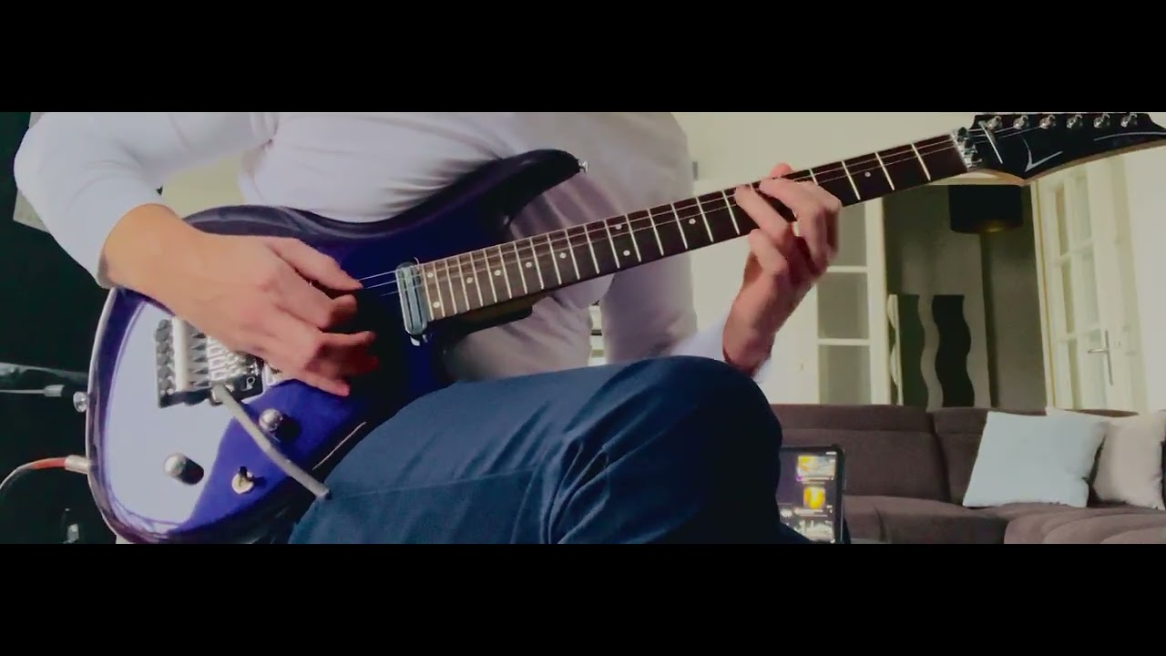 Joe Satriani - Starry Night | Alexis Ferrari cover #joesatriani  #line6helix #ibanez 
