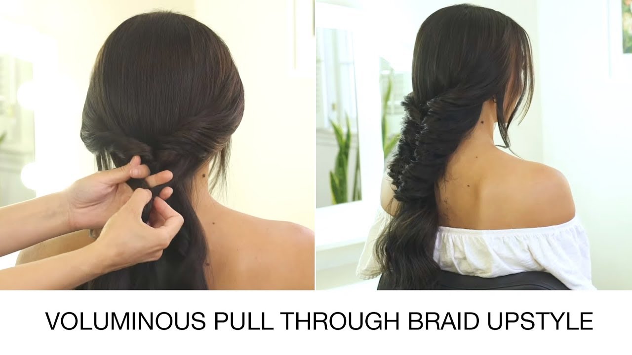 Voluminous Pull Through Braid Upstyle | Hair Styling Tutorial | Kenra Professional