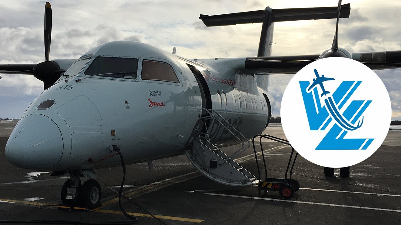 FAREWELL DASH 8-100 - Air Canada Express review