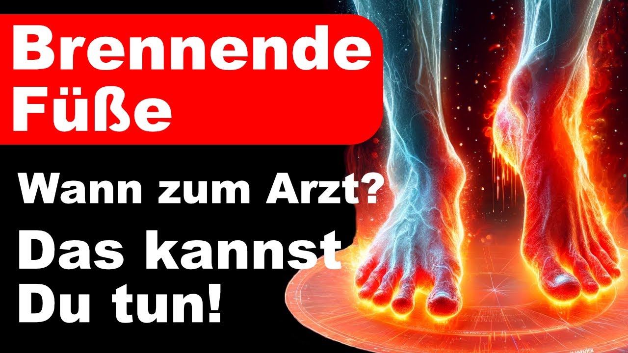 Brennende F&uuml;&szlig;e | Burning-Feet-Syndrom - Das kannst du tun! - Wann zum Arzt? - Ursachen & Behandlung