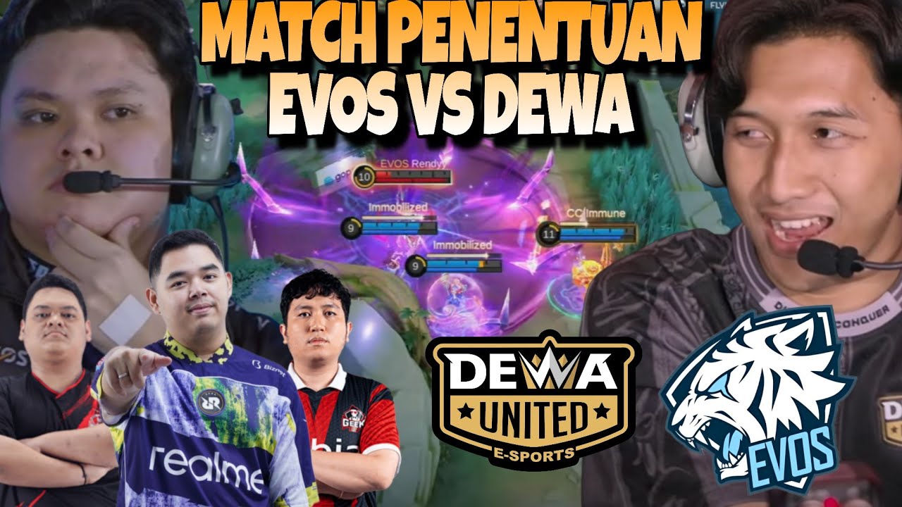 SIAPA YANG AKAN PULANG ?! NYAWA TERAKHIR DI PLAYOFF S16 !! EVOS VS DEWA MATCH 5 - MPL S16