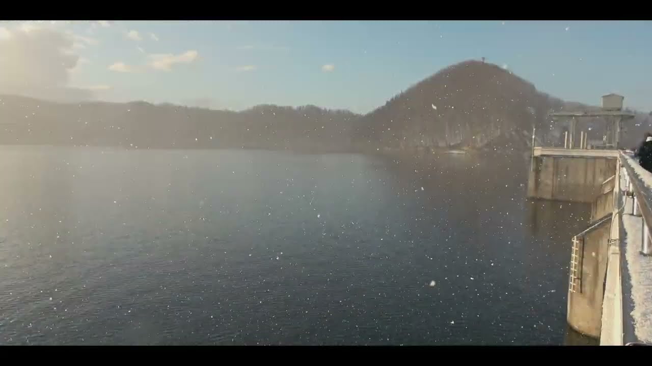 Zapora Solina, zima  2026