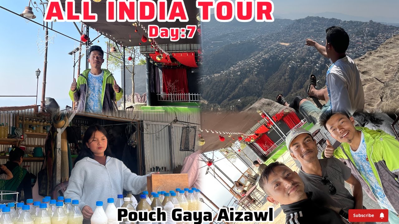 Finely Pouch Gaya Aizawl🥵 our raste pe sona para🥺 ALL INDIA TOUR DAY 7
