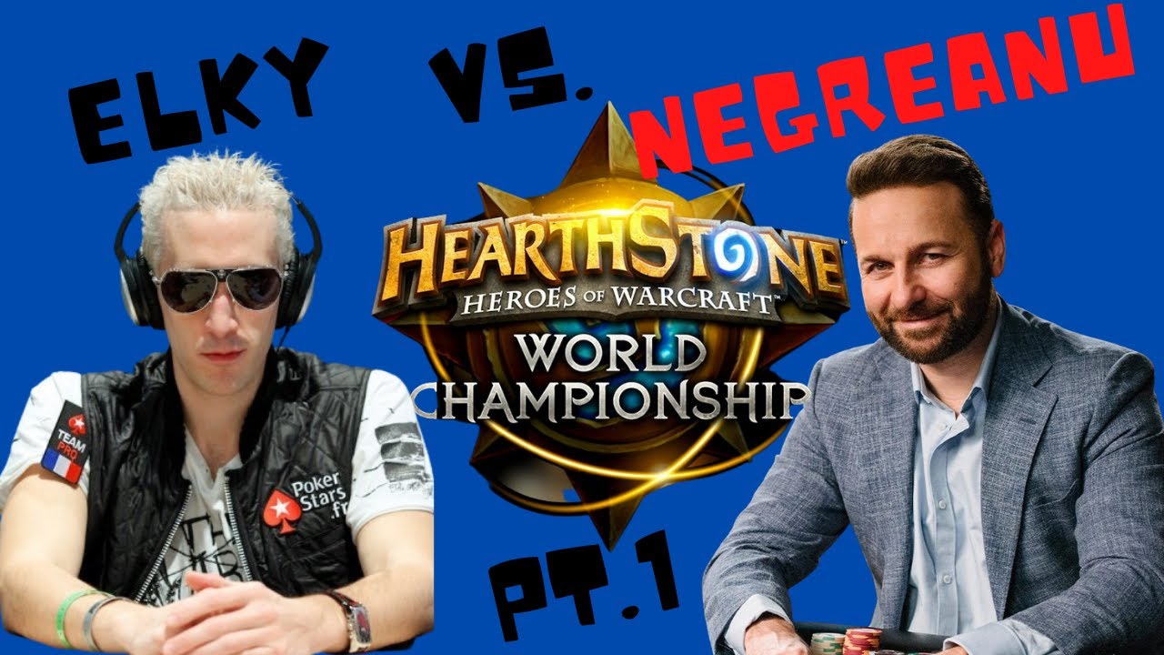 Daniel Negreanu vs ElkY - Showmatch - World Championship 2015 BlizzCon Part 1!!