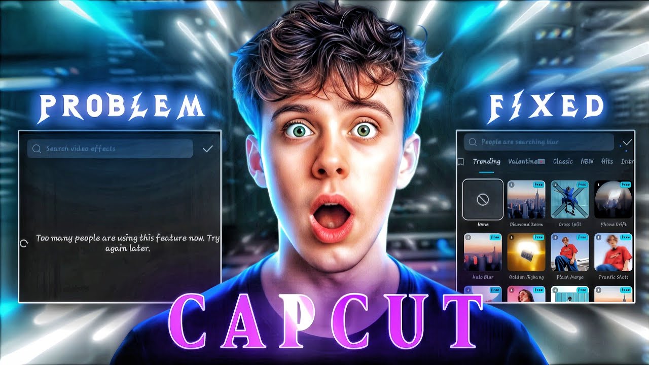 CapCut “Too Many People” Error Fix (100% Working Solution)