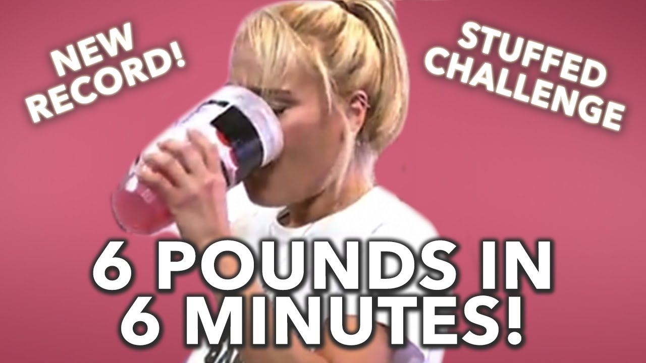 Miki Eats 6 Pounds of Food in 6 Minutes (Stuffed Challenge)