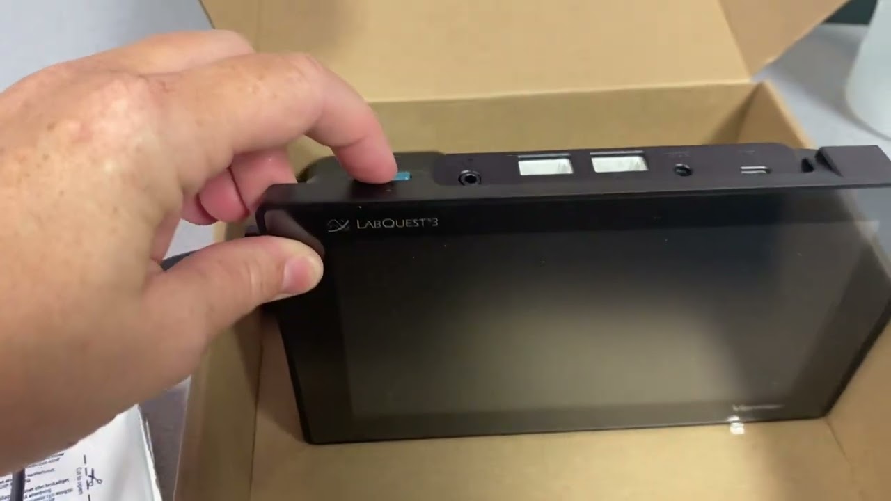Labquest 3 setup
